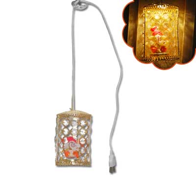 "Mini MANDIR with Ganesh and led light - Click here to View more details about this Product